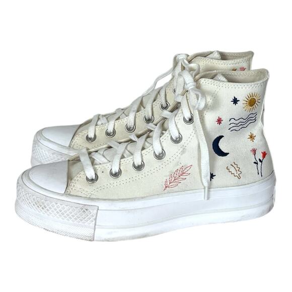Converse Sneakers Chuck Taylor All Star Lift It's Okay To Wander Women’s Size 7M - Picture 9 of 14